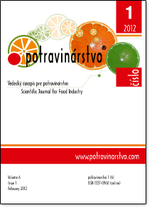 					View Vol. 6 No. 1 (2012): Potravinarstvo
				