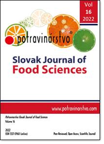 					View Vol. 16 (2022): Potravinarstvo Slovak Journal of Food Sciences
				