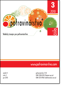 Potravinárstvo 3/2010