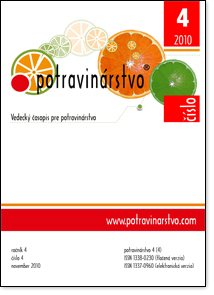 					View Vol. 4 No. 4 (2010): Potravinarstvo
				